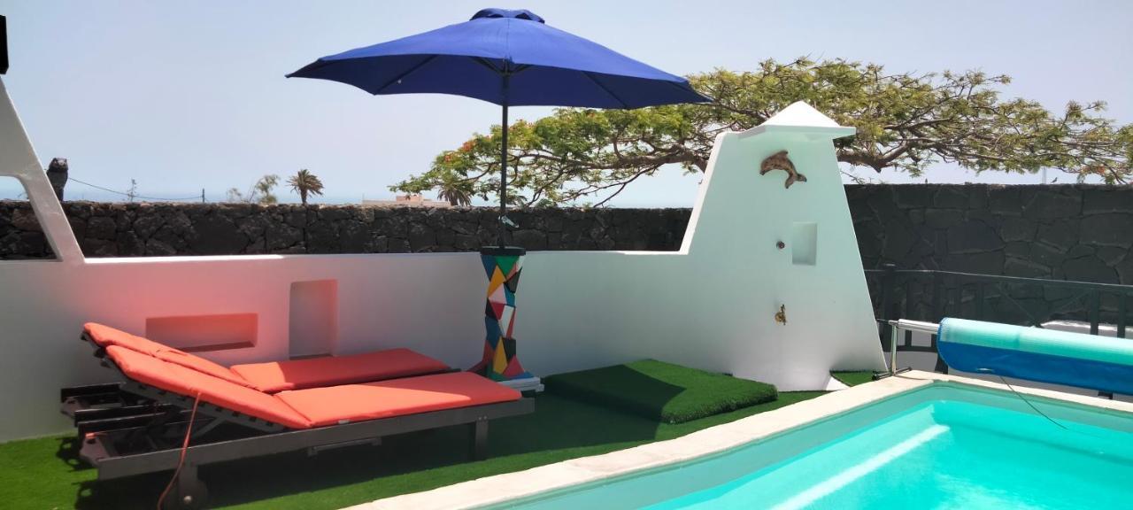 Ferienwohnung Aptos Con Piscina Clima El Flamboyan 1 Teseguite Exterior foto